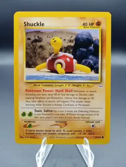 2000 Pokemon Neo Revelation Shuckle #51 Extremely LP - Image 1