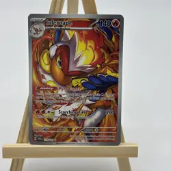 Infernape 173/167 - Twilight Masquerade Illustration Rare Pokemon TCG - Image 1