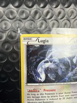 Lugia 78/124 Fates Cracked Ice Holo Fates Collide 2016 Pokemon TCG Lp - Image 2