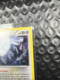 Lugia 78/124 Fates Cracked Ice Holo Fates Collide 2016 Pokemon TCG Lp - Image 3