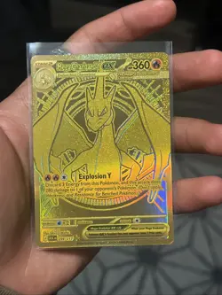 Pokemon TCG Mega Charizard Y Gold 294/217 NM - Image 3