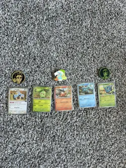 Pokemon Ascended Heroes Promo Lot – 5 promos + 2 Coins & Pin - Image 1