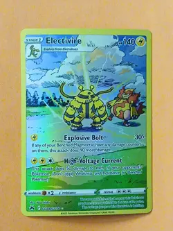 Pokemon Sword & Shield Crown Zenith Electivire GG08/GG70 Galarian Gallery - Image 2