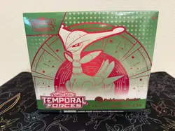 Pokemon TCG Temporal Forces Pokemon Center Exclusive ETB Iron Leaves Sealed - Image 1