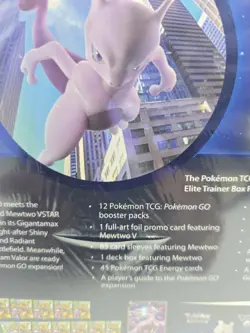 Pokemon Center TCG - Pokemon Go- Elite Trainer Box ETB New Factory Sealed - Image 4