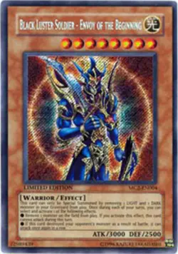 Yugioh! HP Black Luster Soldier - Envoy of the Beginning - MC2-EN004 - Secret Ra - Image 1