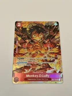 2022 One Piece TCG Romance Dawn Monkey D. Luffy OP01-024 SR Alt Art English - Image 1