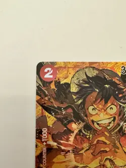 2022 One Piece TCG Romance Dawn Monkey D. Luffy OP01-024 SR Alt Art English - Image 3