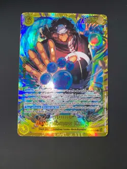 One Piece OP12 Bartholomew Kuma SEC OP12-119 Secret Rare FR - Image 1