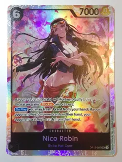Nico Robin SR OP12-087 One Piece - Image 1