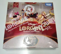 Disney LORCANA TCG Reign of Jafar Booster Box Japanese w/promo pack - Image 1