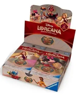 Disney LORCANA TCG Reign of Jafar Booster Box Japanese w/promo pack - Image 2