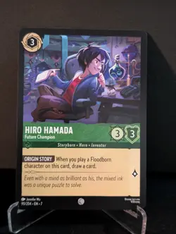 Hiro Hamada Future Champion 90/204 Archazia's Island Disney Lorcana Non Foil - Image 1