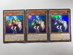 3 x Weiss, Lightsworn Archfiend MP25-EN186 Ultra Rare 1st Ed YuGiOh Playset NM - Image 1
