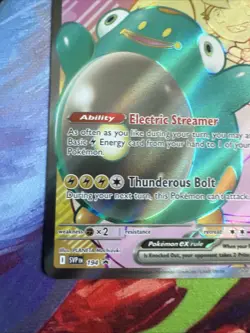 Pokemon TCG Iono's Bellibolt EX Journey Together Ultra Rare Holo Card 183/159 - Image 4
