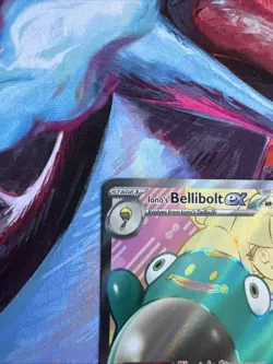 Pokemon TCG Iono's Bellibolt EX Journey Together Ultra Rare Holo Card 183/159 - Image 5