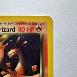 Dark Charizard Pokemon TCG Team Rocket Holo Card 4/82 HP Damaged Creases - Image 4