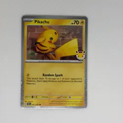 Pikachu (Pokemon Day 2026 Cosmos Holo) Common Miscellaneous Cards 051/162 NM - Image 1