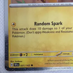 Pikachu (Pokemon Day 2026 Cosmos Holo) Common Miscellaneous Cards 051/162 NM - Image 5