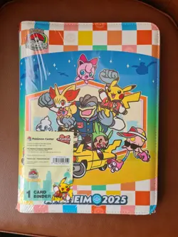 Pokemon World Championship Anaheim 2025 Pikachu Card Binders-Socal - Image 2