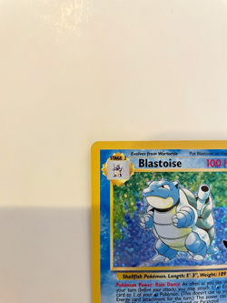 Blastoise 002/102 Base Set Holo Pokemon Card - Image 2