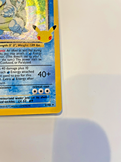 Blastoise 002/102 Base Set Holo Pokemon Card - Image 4