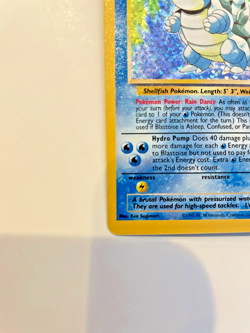 Blastoise 002/102 Base Set Holo Pokemon Card - Image 5