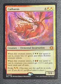 Catharsis Lorwyn Eclipsed Regular MTG NM Magic Card - Image 1
