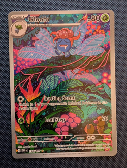 Gloom 198/197 Obsidian Flames Illustration Rare Pokemon Card | NM - Image 2
