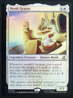 Monk Gyatso Foil - TLE - Mtg Card #22C - Image 1