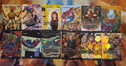 Lot of 12x Spiderman Source Material borderless Magic the Gathering cards - Image 1