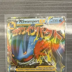 M Swampert EX XY87 XY Black Star Promo Holo Near Mint Pokemon Card - Image 2