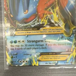 M Swampert EX XY87 XY Black Star Promo Holo Near Mint Pokemon Card - Image 3