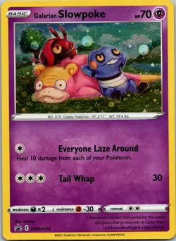Galarian Slowpoke - Promo SWSH: Sword & Shield Promo Cards SWSH126 NM - Image 1