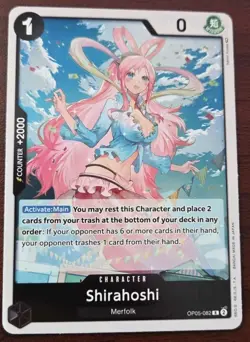 Shirahoshi OP05-082 R Rare Awakening Of The New Era English One Piece Card (NM) - Image 1