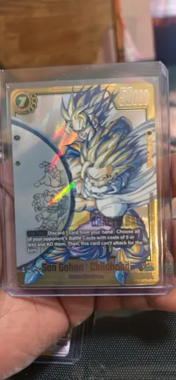 Son Gohan: Childhood FB01-140 SCR Manga Booster 02 Dragon Ball Card English - Image 1