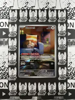 Skwovet 222/198 Sv01: Scarlet & Violet Base Set Holo plus free bonus card🔥 - Image 1