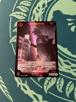 Godzilla 1954 EBP01-004 SR Foil Godzilla Card Game 1st Edition Pack Fresh - Image 1