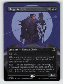 Elegy Acolyte (Borderless)*Foil* EOE 293 NM - Image 1