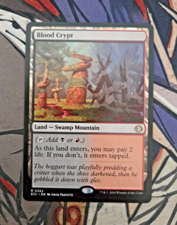 MTG Blood Crypt Lorwyn Eclipsed - NM Regular - Image 1
