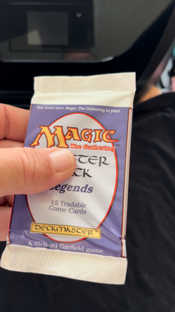 Magic the Gathering Legends Booster Factory Sealed - Image 2