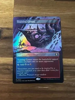 MTG Training Center 665 Borderless Commander Masters Foil NM - Image 1