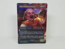 MTG Universes Beyond: LTR (0403) Bilbo, Retired Burglar - Borderless, Foil - Image 1