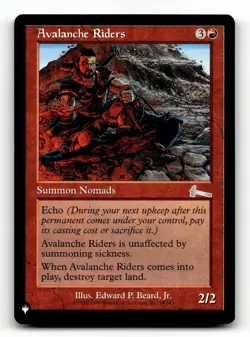 Avalanche Riders 74 U The List Reprints - Image 1
