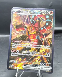 Pokemon TCG Volcanion EX 182/159SV09: Journey Together NM Condition - Image 3