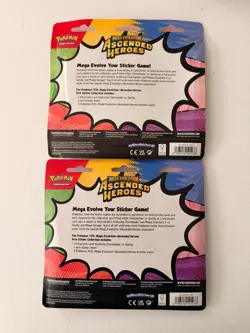 Pokemon Ascended Heroes Charmander & Gastly Tech Sticker Collection Sealed - Image 2