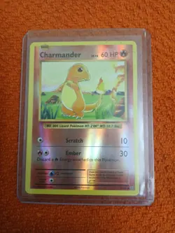 Pokemon TCG Charmander Evolutions 9/108 Reverse Holo Common - Image 1