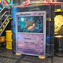 Pumpkaboo Paradox Rift Reverse Holo Pokemon TCG 077/182 Scarlet & Violet Common - Image 2