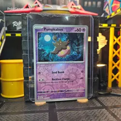 Pumpkaboo Paradox Rift Reverse Holo Pokemon TCG 077/182 Scarlet & Violet Common - Image 3