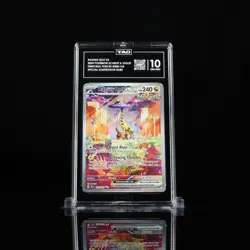 TAG 10 Gem Mint 2024 Pokemon TEF EN Raging Bolt ex #208/162 SIR - Image 1